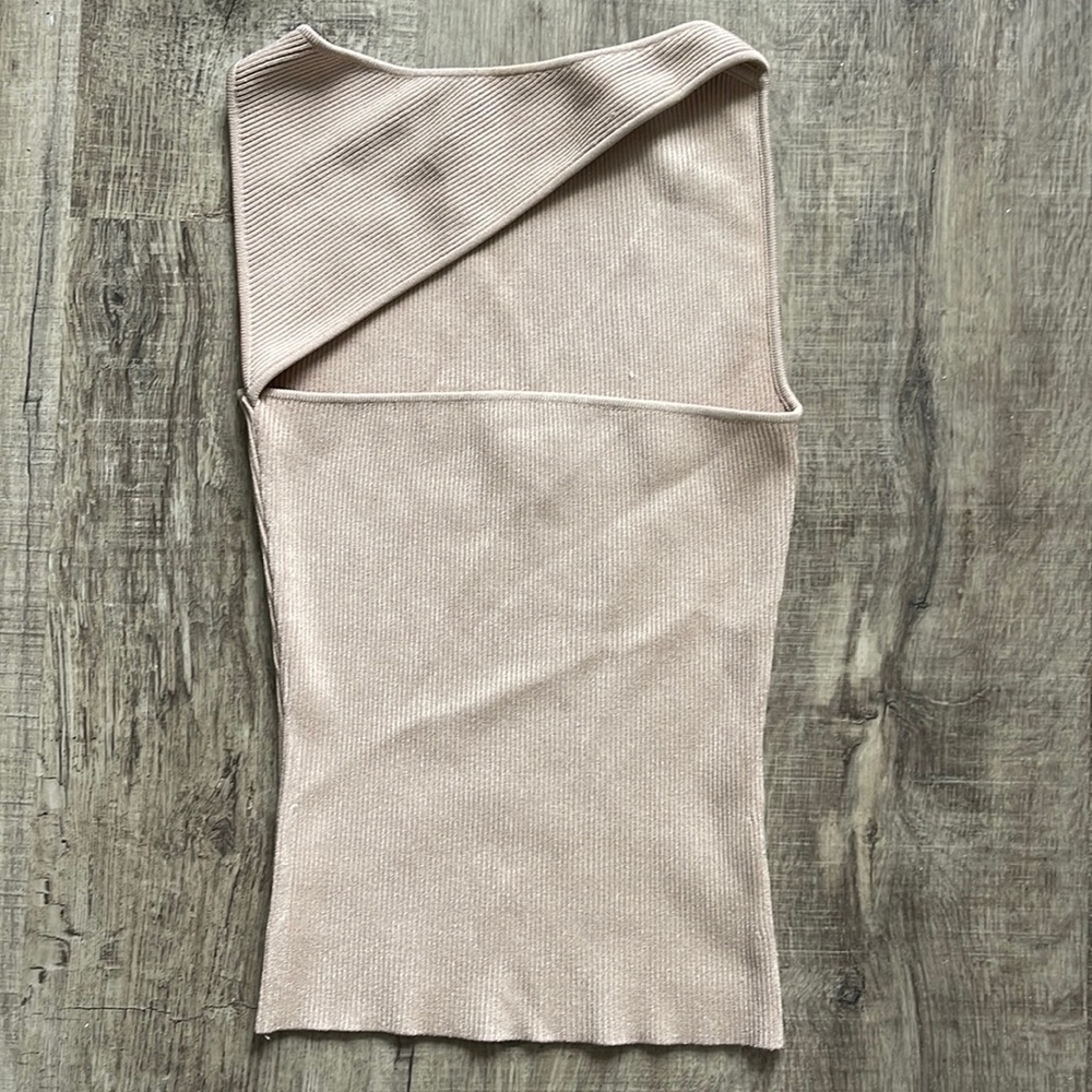 Gauge81 Tajo cutout top in neutral - Picture 6 of 10
